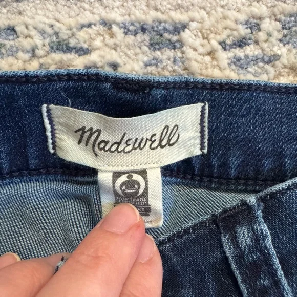 Madewell 10” High Rise Roadtripper Skinny Jeans – Davit Wash – Size 26 - Picture 4 of 6